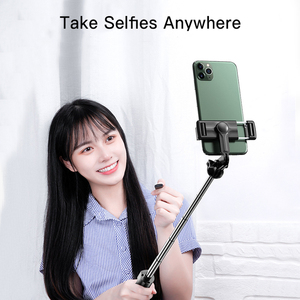 Bâton de <span class=keywords><strong>selfie</strong></span> multifonction rétractable portable mini pliable <span class=keywords><strong>Bluetooth</strong></span> sans fil à rotation à 360 degrés - Product Image 3
