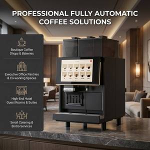 Fast Brewing Professional Smart One Touch Office Commercial Multi-drinks Digital Display Espresso Machine Cafetera Expreso - Product Image 1