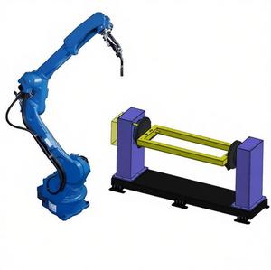 Table de positionnement de soudage automatique 500 kg 2500*800 mm avec axe rotatif, charge 300-1000 kg, pour robots Yaskawa, Kuka, ABB, <span class=keywords><strong>Fanuc</strong></span> - Product Image 3