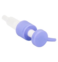 Pompe en plastique anti-fuite de 4,5 cc pour sérum facial et lotion cosmétique, flacons de soin de la peau