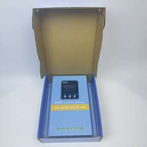 Contrôleur de charge solaire MPPT 12V24V36V48V Adaptation automatique Régulateur photovoltaïque Convient aux systèmes de panneaux solaires - Product Image 1