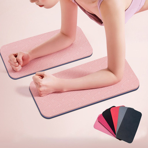Genouillère de <span class=keywords><strong>yoga</strong></span> en TPE de qualité supérieure 6 mm, tapis antidérapant confortable pour le soutien des genoux/coudes pour le <span class=keywords><strong>yoga</strong></span>, le Pilates, les entraînements à domicile et les positions accroupies - Product Image 1