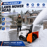 Machine à neige industrielle tout-terrain Voer à commande sans fil pour un fonctionnement efficace – Équipement de déneigement