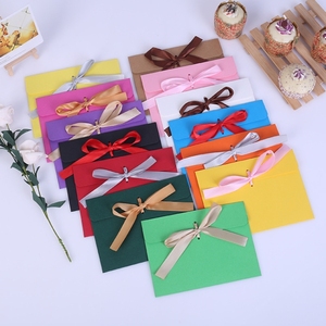 Sobre <span class=keywords><strong>de</strong></span> billetera <span class=keywords><strong>de</strong></span> papel especial Rosa Blanco personalizado con lazo para tarjetas <span class=keywords><strong>de</strong></span> regalo <span class=keywords><strong>de</strong></span> cumpleaños - Product Image 2