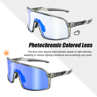 2024 lunettes de soleil de sport photochromiques lunettes de cyclisme coupe-vent sports de plein air vélo lunettes de vélo de montagne lunettes
