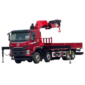 Camion grue articulée Shacman F3000 6x4 de 16 tonnes, chargeur de camions pliable de 20 tonnes pour la construction de ponts - Product Image 1