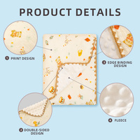 OEM ODM Pamuklu Krep Minky Dot 300TC Çift Taraflı Bebek Battaniyesi Kundak Tüm Mevsimler Özel Toptan Fabrika 100x130cm