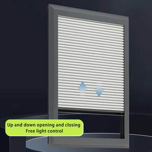 Tapparelle a nido d'ape senza cordino con tendine parasole senza perforazione per finestre cellulari <span class=keywords><strong>da</strong></span> 16MM che coprono una semplice installazione - Product Image 2