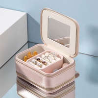 Nouveauté 2025 - Coffret de bijoux avec pendentif et pochette personnalisés avec logo imprimé de luxe