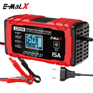 2026年新型E-MaLX高品質ユニバーサル12V15A車バイクスマート修理バッテリー充電器＆メンテナンス器（CE、FCC、UL認証取得済み） - Product Image 4