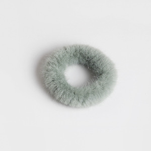 Élastique en fausse fourrure pour filles, joli bandeau élastique en caoutchouc, corde élastique, accessoires pour cheveux, <span class=keywords><strong>chouchou</strong></span> en fourrure - Product Image 6