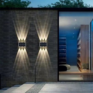 Đèn năng lượng mặt trời LED chiếu sáng cảnh quan, phát sáng lên xuống, ngoài trời, chống thấm nước, gắn tường - Product Image 6