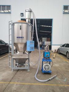 Mesin pemuat otomatis bermotor kapasitas tinggi 2000kg/jam pelet plastik pemuat Hopper otomatis dengan penghilang debu otomatis untuk Resin plastik - Product Image 6