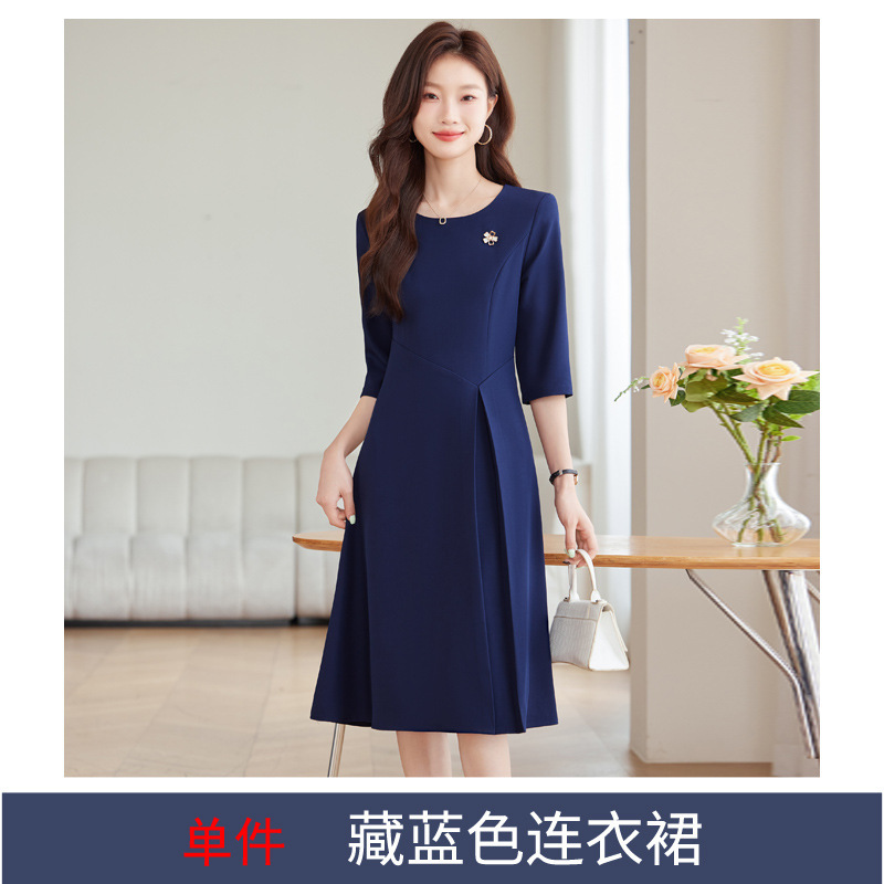 915 Navy Blue Dress