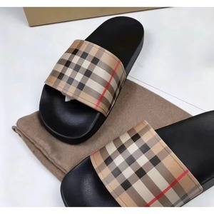 Designer stylish summer black beach <b>sandals</b>, wholesale available, outdoor non-slip casual slippers. - Product Image 1