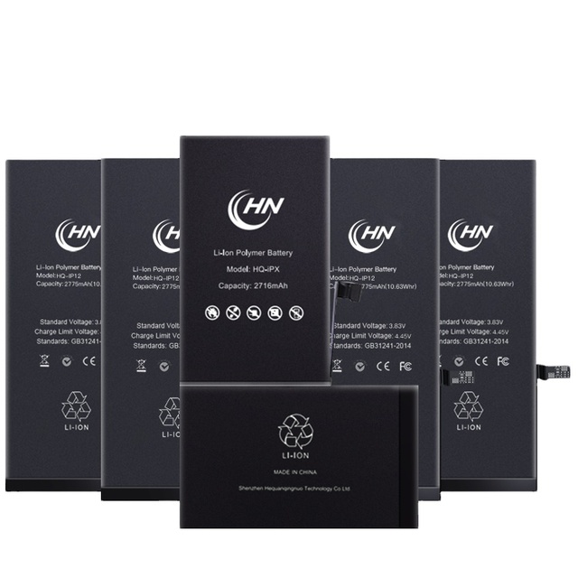 1 Year Warranty Smartphone Replacement Battery for IPhone 14Plus Batterie for iPhone 6 7S Xs Max 11 12 13 14 15 16Pro Battery