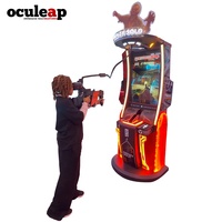 Simulateur de tir VR Oculeap 2026 Nouveau jeu d'arcade de réalité virtuelle pour une personne Plateforme de mouvement Fournisseur Machine de jeu VR d'intérieur