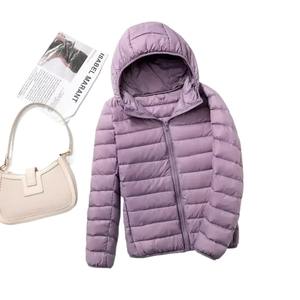 OFTBUY automne hiver résistant à l'eau compressible grande taille automne femmes léger vers le bas manteaux à capuche vestes hiver chaud <span class=keywords><strong>femme</strong></span> - Product Image 1