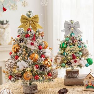 Adornos Navideños de PVC Artificiales Pequeños al por Mayor 2024, Decoración Navideña para Mesa y Hogar, Árbol de Navidad para Negocios - Product Image 6