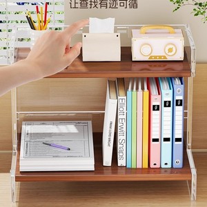 <b>Desktop</b> bookshelf, <b>desktop</b> <b>shelf</b>, office desk storage cabinet, dormitory desk storage box, workstation organization tool - Product Image 2
