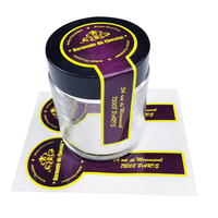 Étiquettes personnalisées pour pots de miel, bouteilles, couvercles, emballages alimentaires, chocolat, étiquettes en papier laminé imprimées, autocollants pour sucettes, étiquettes de scellage
