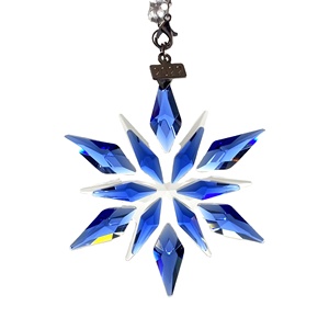 Crystal Christmas Tree Hanging Decoration Crystal Snowflake for Christmas <b>Gift</b> - Product Image 2