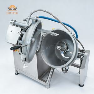 Mélangeur émulsifiant sous vide de qualité alimentaire 100-600L pour mozzarella, fromage analogique, crème glacée, pâte à tartiner au fromage, yaourt - Product Image 2