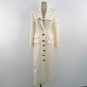 Abiti <span class=keywords><strong>da</strong></span> Donna Eleganti di Moda Manica Lunga Abito <span class=keywords><strong>da</strong></span> <span class=keywords><strong>Sera</strong></span> Blazer Lungo <span class=keywords><strong>da</strong></span> Donna - Product Image 5