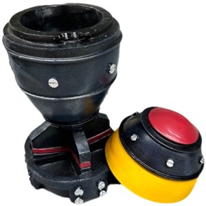 Ornement de bombe en résine, boîte de rangement décorative, type rond sur pied, couleur bronze, vert, noir, cadeau de collection militaire - Product Image 4