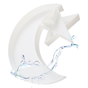 Plato de Comida Estilo Luna y Estrella, Doble Uso para Postres y Decoración de Fiestas - Product Image 3