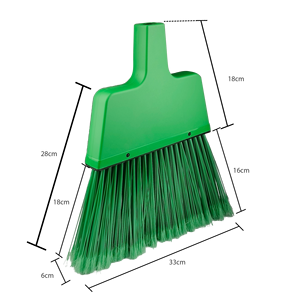 Billy nuovo tipo scopa da esterno con filamento morbido giallo paletta in plastica per animali domestici per la pulizia del pavimento - Product Image 3