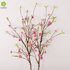 Flor Artificial de Flor de Naranjilla QIHAO, 21 Flores con Hojas, Alta Simulación, Plástico y Seda, Decoración para el Hogar, Año Nuevo Chino - Product Image 1