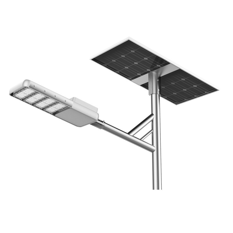 IP65 Étanche En Aluminium Lampe de Route Extérieure 80 Watts LED 192 Pièces Puces 3030 Réverbère solaire