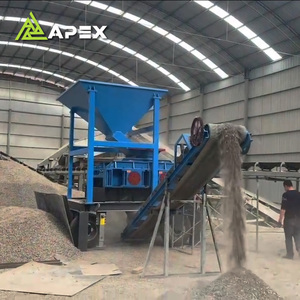 Concasseur mobile robuste CE pour l'exploitation minière, équipement portable de fabrication de sable à rouleaux pour l'industrie des carrières et le concassage du béton - Product Image 6