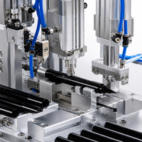 Machine de test d'étanchéité automatique pour eye-liner cosmétique Gentech, capacité de 60-120 tubes/min, puissance de 1,5 kW, 220 V, métal et plastique