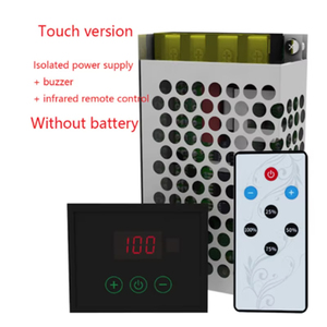 Régulateur de tension <span class=keywords><strong>SCR</strong></span> numérique intelligent 4KW AC 220V avec affichage numérique, alimentation isolée tactile/bouton, buzzer, télécommande infrarouge - Product Image 5