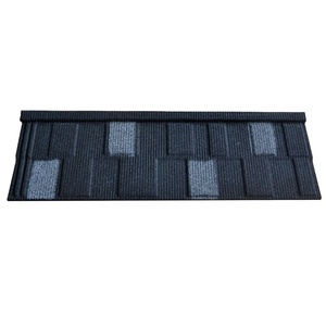 Ne se décolore pas Garantie de tuile en acier revêtue de pierre 50 ans Revêtement de sable Feuille de <span class=keywords><strong>toiture</strong></span> en métal Bardeaux à secouer <span class=keywords><strong>ardoise</strong></span> - Product Image 4