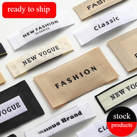 Accessoires de couture DIY faits à la main en tissu coton noir plié à la main, motif écureuil domestique et branche, pour étiquettes et accessoires de vêtements