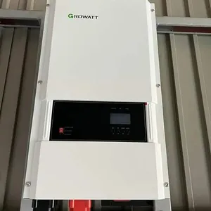 Growatt Инвертор солнечной энергии, версия США, инвертор с разделенной фазой, солнечный 48 В Growatt Spf 4000-12000 т, Dvm-mpv, инвертор постоянного тока в переменный ток