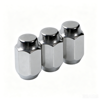 1/2-20 New 19mm/21mm/26/31mm/44mm Hex Chrome Carbon Steel Universal Thread OEM Supported Yuhui Car Wheel Lug Bolts