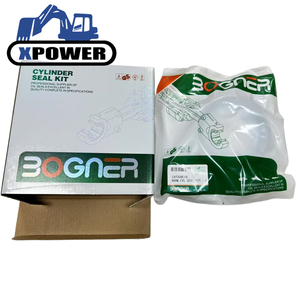 Nuevo kit de sellos de cilindro hidráulico XPower 190-8900 244-8461 para reparación de sellos de aceite de excavadora de orugas E320C/E320D - Product Image 1