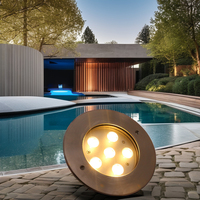 IP68 6W 24V Encastré LED Piscine Inground Lumière 6W/9W/18W/27W LED éclairage sous-marin souterrain