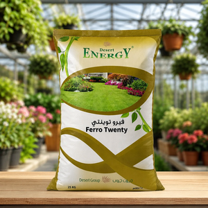 Ferro 20 Sulfato Ferroso 20% Hierro en Polvo Soluble, Fertilizante para Agricultura, Acondicionadores de Césped y Salud de Plantas, Precio al por Mayor 25kg - Product Image 5