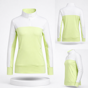 Sudadera Deportiva para Mujer con Cierre de 1/4, Ligera, Transpirable, Suave al Tacto, para Correr, Fitness, Entrenamiento y Actividades al Aire Libre - Product Image 1