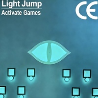 Jeux muraux interactifs : Capteurs de salle de jeu « L'Œil du Diable » pour activer l'arène de jeu