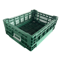 Caisse de rangement pour légumes en plastique PP écologique, robuste, recyclable, pliable et ventilée
