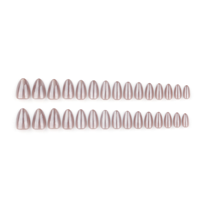 30 <span class=keywords><strong>faux</strong></span> ongles réutilisables pour filles, jolis <span class=keywords><strong>faux</strong></span> ongles courts à coller, <span class=keywords><strong>faux</strong></span> ongles pour adolescentes, OEM avec colle - Product Image 5