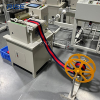 Máquina Automática de Corte de Cintas con Sellado Térmico, Cortadora de Correas de Poliéster, Cuerda de Nylon y Materiales de Cinta