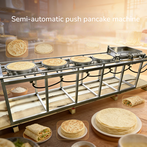 Machine industrielle de fabrication de feuilles de pâte filo turque au <span class=keywords><strong>meilleur</strong></span> prix, machine à former des baklavas - Product Image 1