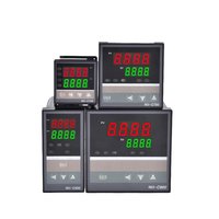 Pengendali temperatur Digital PID REX-C900 REX C100, termostat 40DA SSR menyampaikan termokopel 1m instrumen Probe RKC